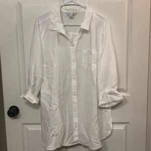 🤩NWT Old Navy Classic Button-Up Tunic